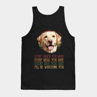 Labrador Allure T-Shirts That Showcase Every Meal You Bake of Labradors Tank Top